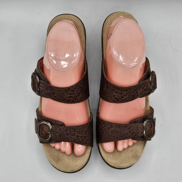 Dansko Sophie leather strap sandals size 41 us size 10.5/11 - Picture 13 of 16
